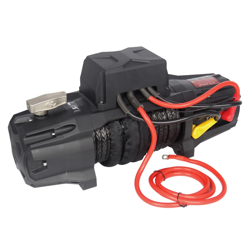 Trailer Electric Winch 12000LBS DC 12V Copper Motor Car Guide Towing Hook Off-Road Recovery Winch Trailer Hitch Car Accessories 2