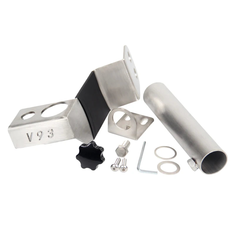 PAJERO V93/97 Tailgate Flagpole Bracket Antenna Bracket Trailer Hitch Camp Trailer Accessories 2