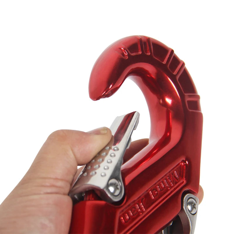 4X4 Off-Road Aluminum Alloy 7075 Trailer Hook S-Shaped Winch Quick Locking Auto Winch Trailer Shackle Trailer Parts Accessories 4