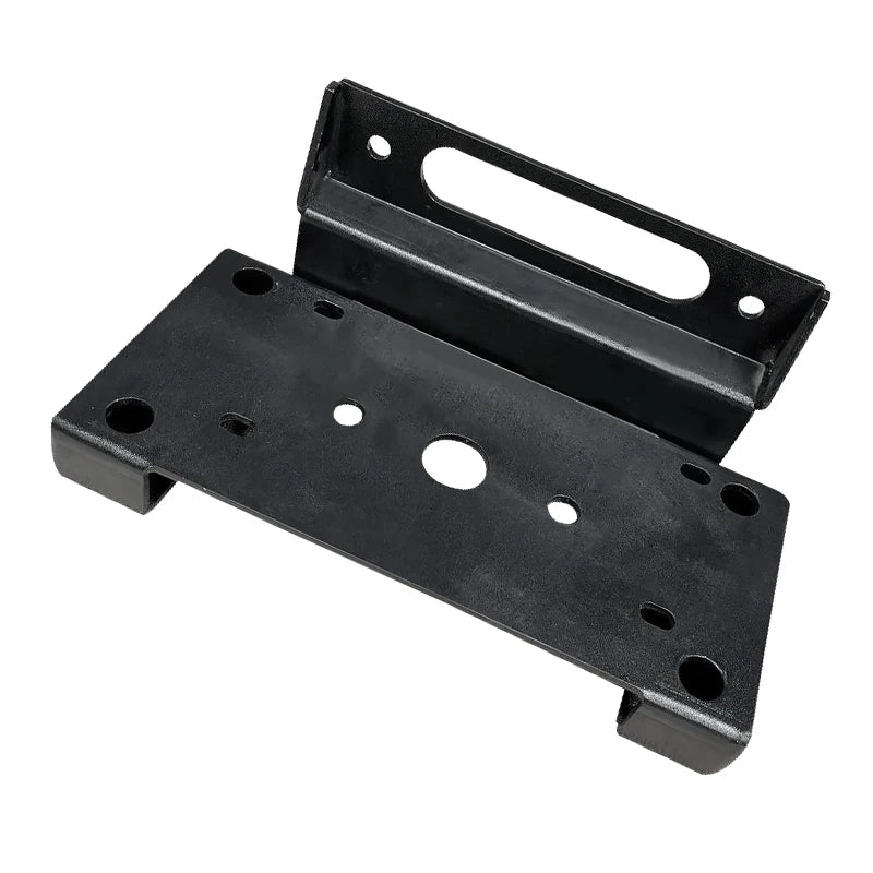 For After 2023 BJ212 Sniper Steel Front Bumper Winch Tray Bracket Winch Mounting Rack Holder Trailer Hitch Frame Car Accessories 4