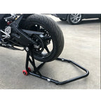 Motorcycle Single Arm Repair Support Stand Fit for Ducati Maintenance Wheel Holding Bracket Garage Workshop Service Lifting Tool 6