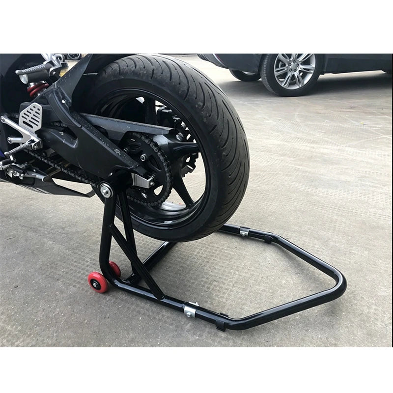 Motorcycle Single Arm Repair Support Stand Fit for Ducati Maintenance Wheel Holding Bracket Garage Workshop Service Lifting Tool 6