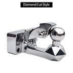 For Pajero V97 V93 V73 Offroad Trailer 304 Stainless Steel Towing Hook with Tow Ball Trailer Hitch Base Install Car Accessories 3
