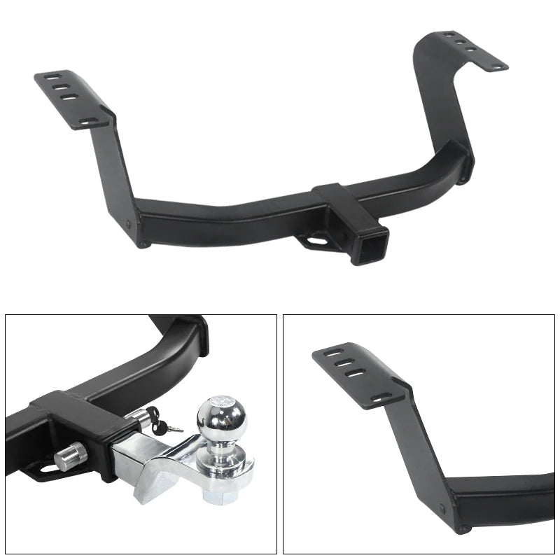 For Subaru Forester Steel Trailer Rear Bumper Parts Car Tow bar Towing Hook Vehicle Trailer Hitch Accessories Coupling Device 3