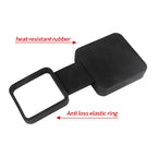 2-Inch Square Mouth Protective Cover Automotive Accessories Cars Trailers Dust Plug Dust Plug Cover Dust Plug Trailer Hitch 3
