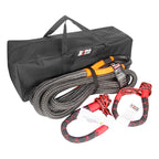New Portable 6m 30mm 15tons High Quality Trailer Rope Offroad 4X4 Car Kit Strap Road Towing Synthetic Soft Shackle Hitch 1