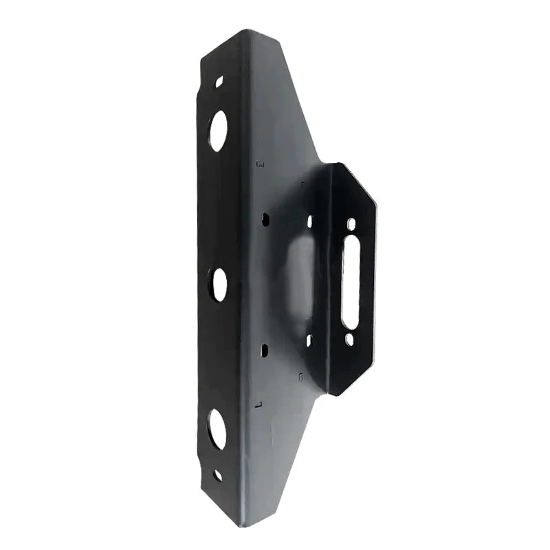 For New JIMNY Steel Front Bumper Winch Tray Bracket Parts Winch Mounting Rack Holder Trailer Hitch Car Winch Cradle Accessories 2