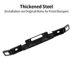 For Ford New Ranger Front Bumper Steel Winch Tray Bracket Parts Winch Mounting Rack Holder Trailer Hitch Winch Frame Accessories 2