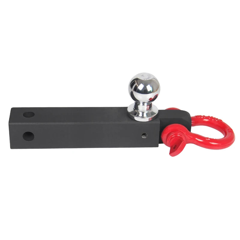 Trailer Hitch Ball Mount With U-Shackle Fits 2-Inch Square Mouth Receiver-Trailer Refit Parts &Tow Hook Car Accessories 6