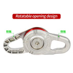 New High Quality 8 Ton Load Guide Pulley 20mm 7075 Aluminum Groove for Offroad Rescue Trailer Hitch Camp Trailer 3