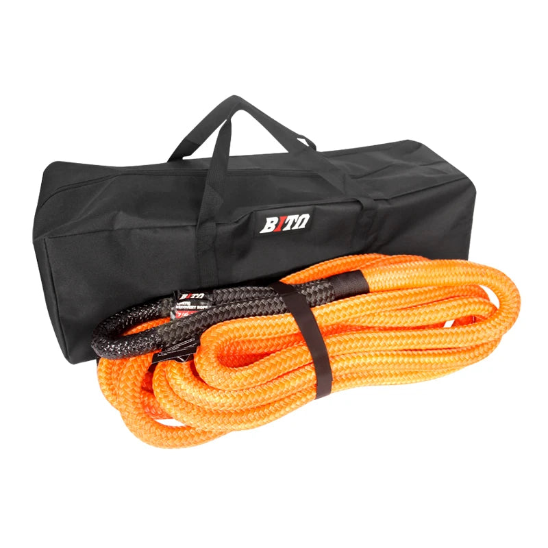 New High Quality Nylon 9M 33000Lbs Trailer Tow Rope Rescue Strap Hitch Accessories Hook 1