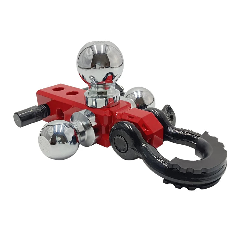 New Factory Direct Sale High Quality Aluminum Alloy Steel Tri Tow Ball 2inch Receiver Trailer Hitch Arm Shackle Hook 3