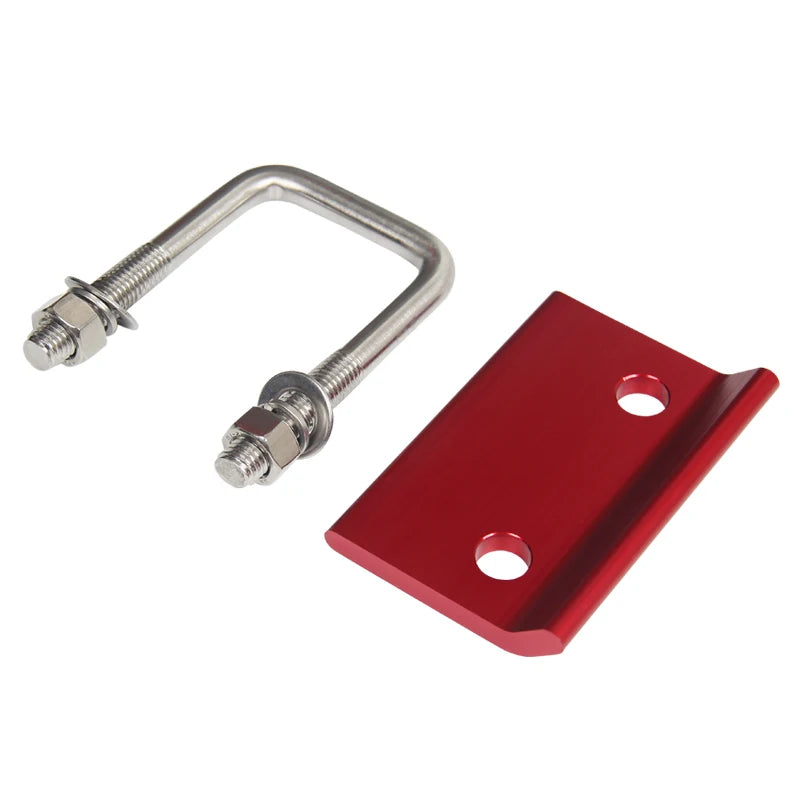 High Quality 7075 Aluminum Alloy M12 Style Fastening Anti-Loosening Rose Red Trailer Arm Refit Parts Hitch Tow Hook Accessories 4