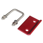 High Quality 7075 Aluminum Alloy M12 Style Fastening Anti-Loosening Rose Red Trailer Arm Refit Parts Hitch Tow Hook Accessories 4
