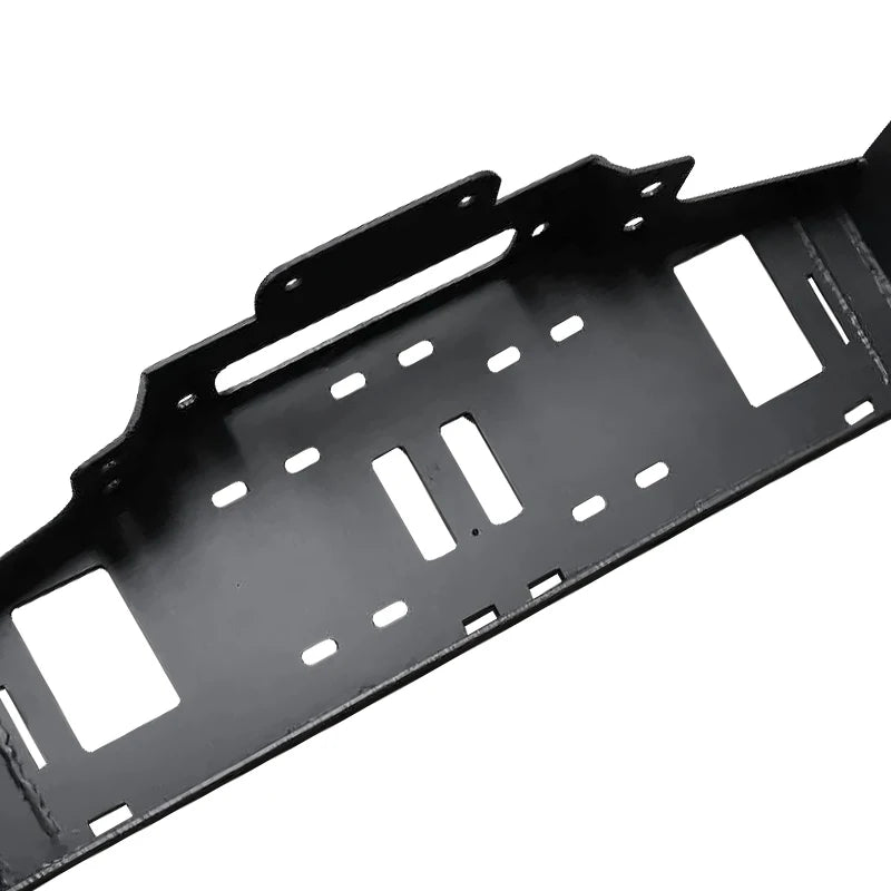For Jeep New Grand Cherokee Steel Winch Tray Bracket Parts Winch Mounting Rack Holder Trailer Hitch Car Winch Cradle Accessories 3