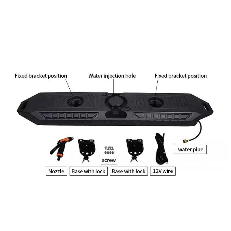 New 30L High Quality Outdoor Camping Pressurized Water Tank Large Capacity Shower Car Wash Etc Outdoor Trailer Hitch Accessories 3