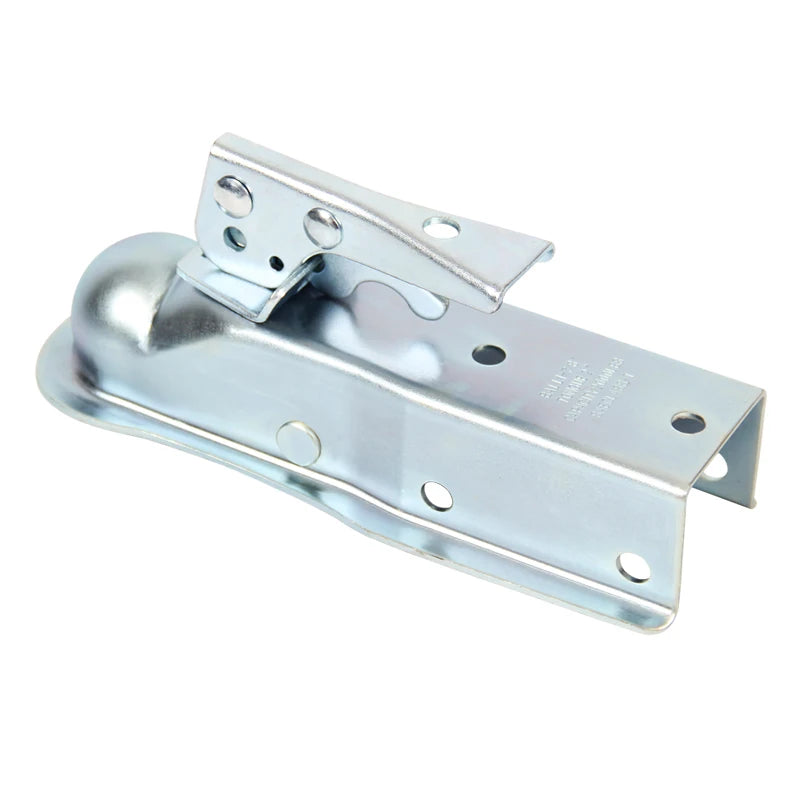 New High Quality 1-7/8 Inch Steel Quick-Locking Trailer Coupler 2000lbs Capacity RV/Tow Hook Easy Install 1
