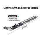 Heavy Duty Steel Off-Road Motorcycle Frame Mount for 2inch Receiver SUV Rear Bumper Trailer Hitch Carrier Rack Parts Accessories 5