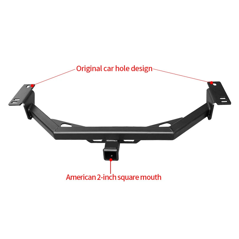 For Toyota Hilux VIGO Steel Trailer Rear Bumper Car Tow bar Parts Towing Hook Vehicle Trailer Hitch Accessories Coupling Device 2