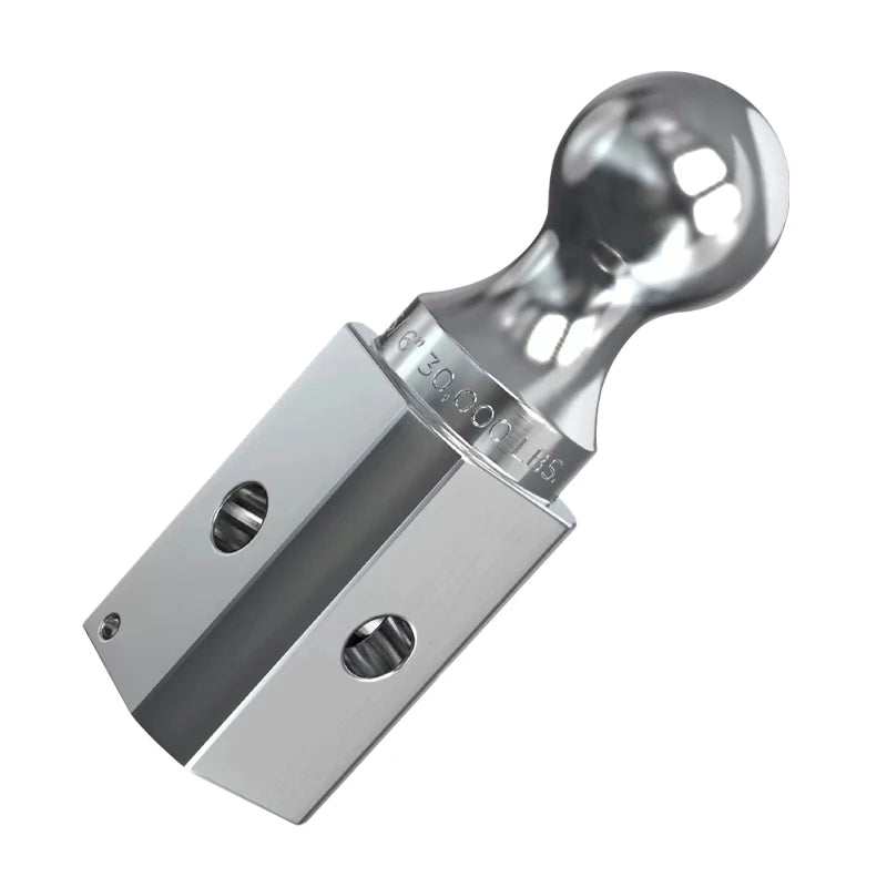 Gooseneck Trailer Ball 2-5/16 Inch Steel New Max Load 30000lbs Integrated Hook Hitch Camp Trailer Car Accessories 1