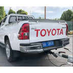 For Toyota Hilux VIGO Steel Trailer Rear Bumper Car Tow bar Parts Towing Hook Vehicle Trailer Hitch Accessories Coupling Device 6