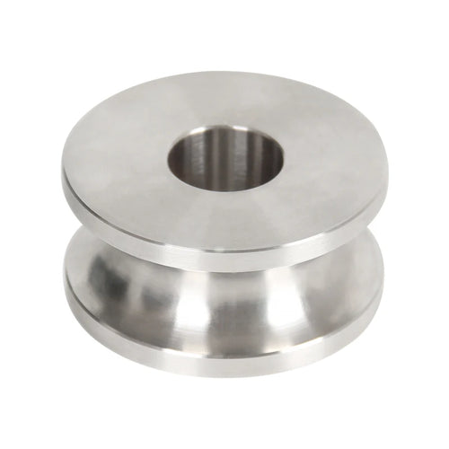 10T Stainless Steel Pulley Block 4x4 Off-Road Rescue Lifting Wire Rope Pulley Trailer Hitch Parts Car Accessories High Polished 2