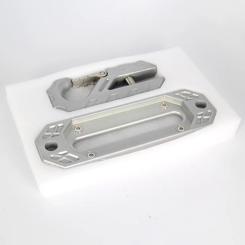 CNC 40CR Steel Forging Hawse Fairlead Rope Guide Port Winch Hook Parts 4x4 Off-Road Recovery Hook Trailer Hitch Car Accessories 3