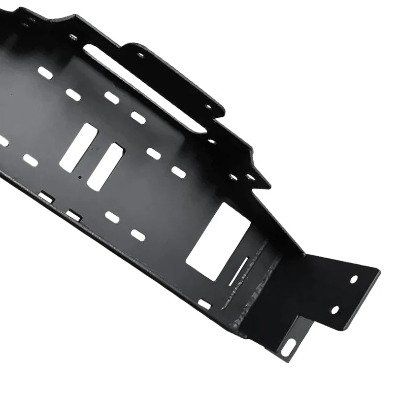 For Jeep New Grand Cherokee Steel Winch Tray Bracket Parts Winch Mounting Rack Holder Trailer Hitch Car Winch Cradle Accessories 4