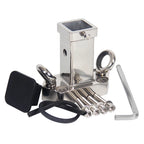 American Style 2-Inch Square Stainless Steel Trailer Towing Device Off-Road Accessories for PRADO 4x4 1