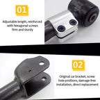 Fits Wranglers JK Adjustable-Length Eight-Short bar Linkage Front and Rear Axle Rod Thrust Rod Trailer Hitch Car Accessories 5