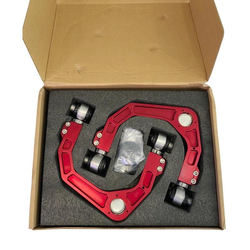 Front Upper Control Arm Uniball Billet Aluminum Upper Swing Arm Fits for Toyota LC200 Trailer Hitch Refit Parts 6