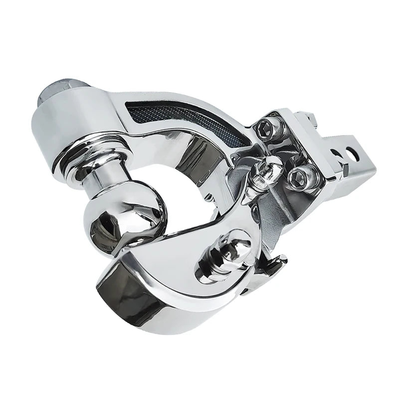 Mirror Surface Process 304 Stainless Steel Trailer Hook Match 2inch Receiver Refit Parts Trailer Hitch Camping Car Accessories 3