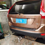 For Volvo XC60 T5 SUV Trailer Steel Rear Bumper Parts Car Tow bar Towing Hook Vehicle Trailer Hitch Accessories Coupling Device 6