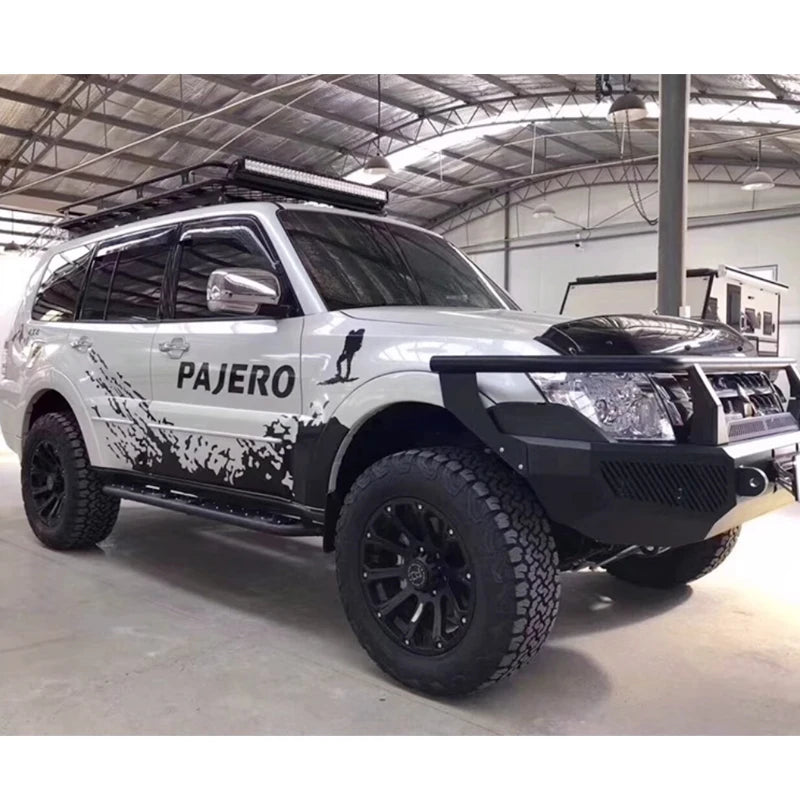 Pajero Sport V73V77V87V93V97 Aluminum Alloy Front/Rear Suspension Lift Spacers Kits (Yellow Black) Trailer Hitch Parts 6