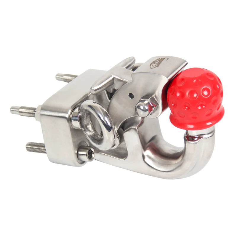 New European Style High Strength Stainless Steel Tow Hook LX570 Trailer Hitch Parts 7000lbs Max Payload Retrofit/Upgrade Car 3