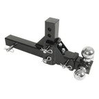 Adjustable and Removable Trailer Hitch Ball Mount Outdoor Trailer Arm Three Ball Tow Hook Rescue Trailers Car Accessories 2