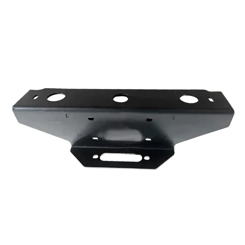 For New JIMNY Steel Front Bumper Winch Tray Bracket Parts Winch Mounting Rack Holder Trailer Hitch Car Winch Cradle Accessories 3