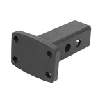 Trailer Rear Bumper Square Mouth Connector Towing Hook 5*5CM Pipe Convert 85*45CM Hole Trailer Hitch Pintle Hook Accessories 1