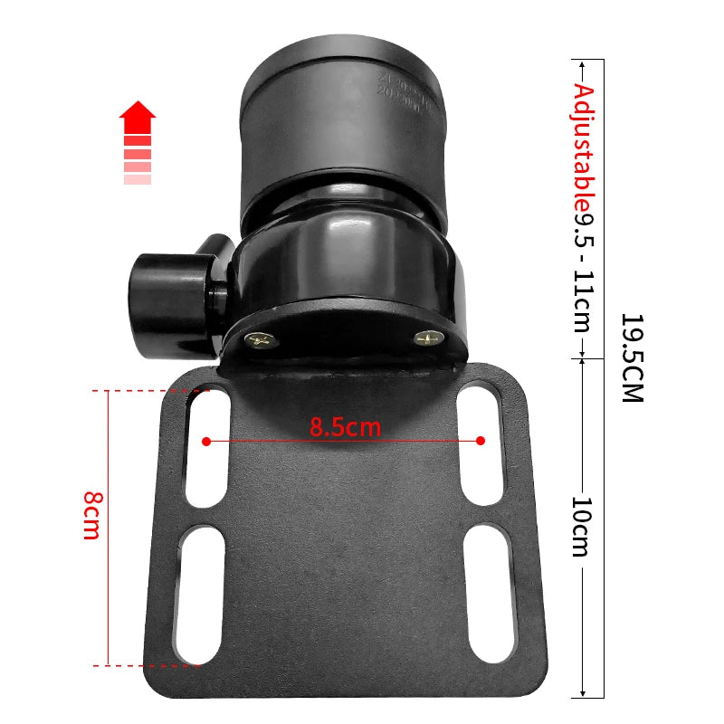 New Pajero Rear Door Spare Tire Lifter Rubber+Steel 50kg Max Payload Press Adjust Lifting Lowering Function Trailer Parts 4