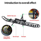 Heavy Duty Steel Off-Road Motorcycle Frame Mount for 2inch Receiver SUV Rear Bumper Trailer Hitch Carrier Rack Parts Accessories 3