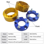 BAIC BJ40 Plus Aluminum Alloy Front/Rear Suspension Lift Spacers Kits Yellow Blue High Quality 3 Months Warranty Refit 4