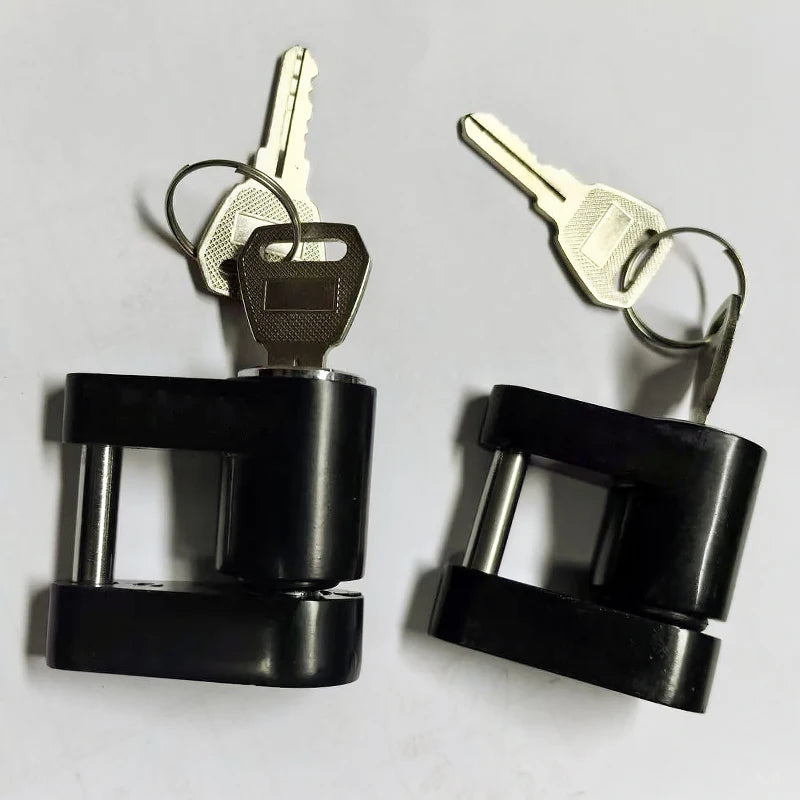 1/4 Inch Anti-Theft Trailer Coupler Lock Universal Trailer Lock Hitch Ball Security Rustproof Trailer Parts & Accessory OEM 5