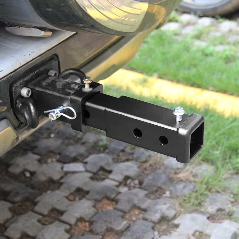 Extend American Style Square Mouth 2inch Receiver Tow Hook Bar Extension Premium Parts Trailer Hitch Camp Trailer Accessories 2