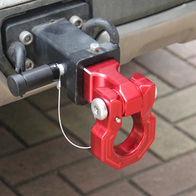 33000LBS Trailer Hitch 7075 Aluminum Forging Trailer Arm Detachable Shackle Off-road Refit Tow Hook Towing Accessories 6