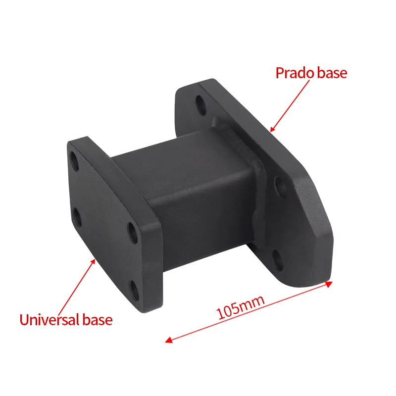 Heavy Duty Steel Trailer Hook Base 85*45mm Convert 105*55mm Conversion Car Accessories for Trailer Hitch 4
