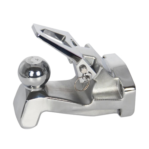 85*45mm Install Hole Forged Towing Hook With 8000LBS 2inch Trailer Ball Off Road Trailer Hitch Camp Trailer Accessories 2