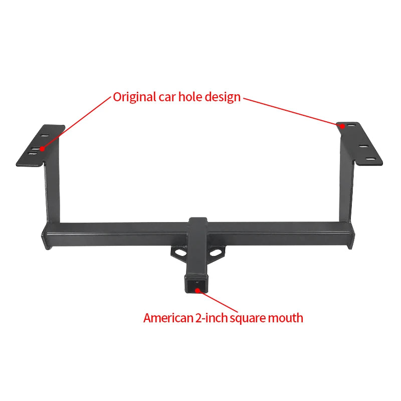 For 2017-2020 Year Renault Koleos Steel Trailer Rear Bumper Parts Car Tow bar Towing Hook Vehicle Trailer Hitch Accessories 2