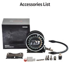 4x4 Offroad Automatic Retract Air Hose Reel Stainless Steel Bracket Universal Parts for Tire Inflation High-Pressure Car Wash 3