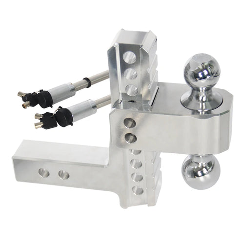 Adjustable Height Double Towing Ball Head Car Trailer Hitch Aluminum Alloy Forged Trailer Parts & Car Tow Hook Accessories 1