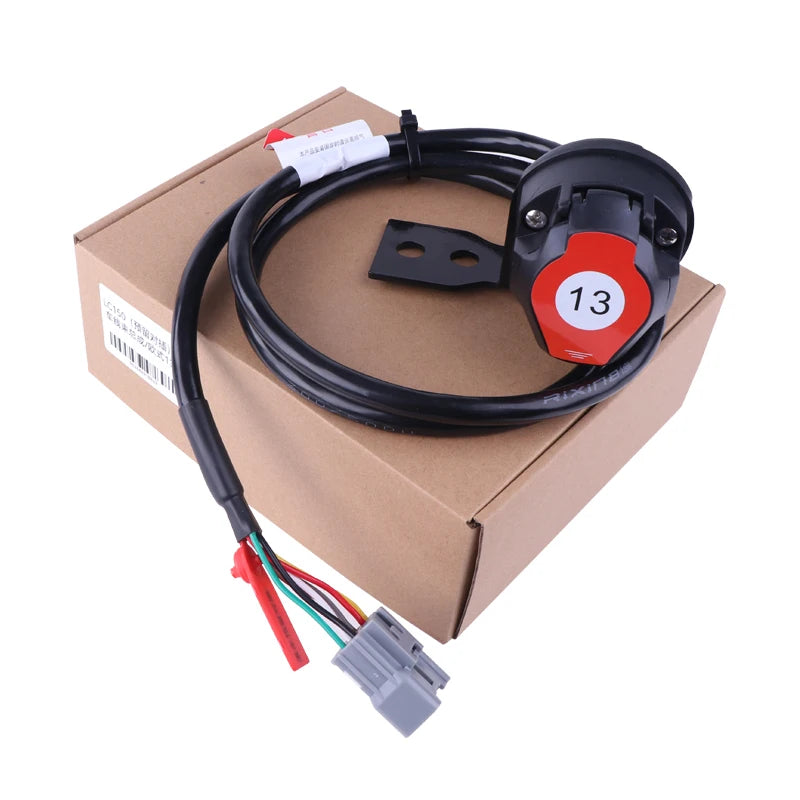 For Toyota Land Cruiser LC150 European 13 Pin Trailer Harness Plug and Play Trailer Wire Parts OE Vehicle Specific Wiring Kit 1